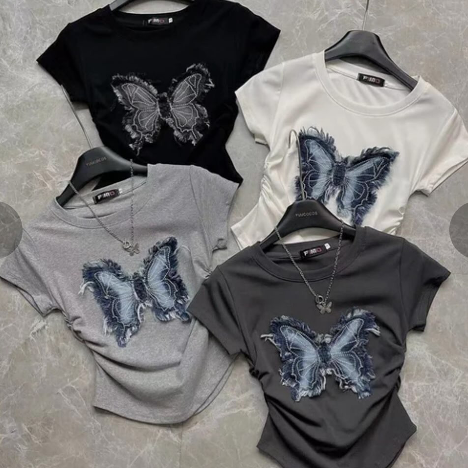 ❤︎バタフライTシャツ❤︎